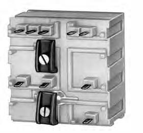 Accessories Socket boxes Socket box 946. 9 [0.748] 2 50 [.969] [0.039] [0.039] 50 [.969] Suitable for counter: B Va 56.5 [2.225] 26.5 [.043] 2 Flat pin 0.8 x 2.8 mm [0.032 x 0.