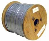 Spool Color: Silver Satin D4BUCU28BC-SS D6BUCU28BC-SS Silver Satin Telephone Line Cord - 6-Conductor 6-Conductor Stranded 26 AWG Line Cord 7 Wires Stranded PVC Jacket PP Insulated 3-Pair  Spool