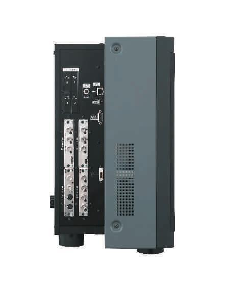 Main Features Flexible Input Configuration Like the BVM-A Series CRT monitors, the BVM-L230 and BVM-L170 use a modular slot design so inputs can be configured according to individual needs.