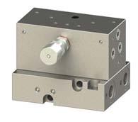 Hydraulic reversing valve TWIN-PUMP Hydraulic reversing valve for pump Assembled Reversing valve Block 55.ISP10 55.