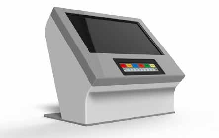 Integrated with card reader and receipt