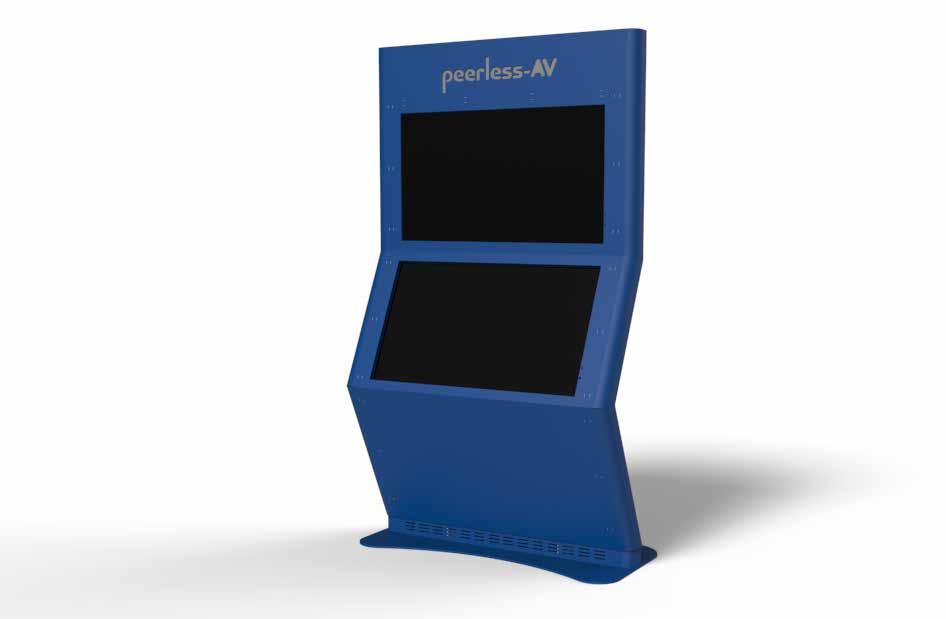 65" touch display for in-store wayfinding and a high-bright display