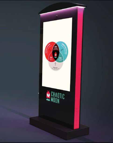 0212 0213 0214 0215 Outdoor Wayfinding Weather-resistant kiosk with an Xtreme