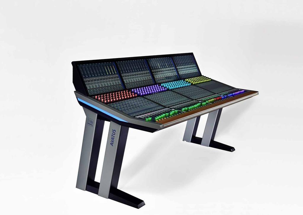 AVATUS Operating Concept Highest flexibility; all functions available in every module Context-based operation using touchscreens Smooth-action encoders and faders maintain the analogue feel Efficient