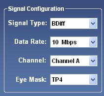 5.2 Signal Configuration Signal configuration enables you to input the characteristics of your FlexRay signal and test point information to the PDF-D Software.