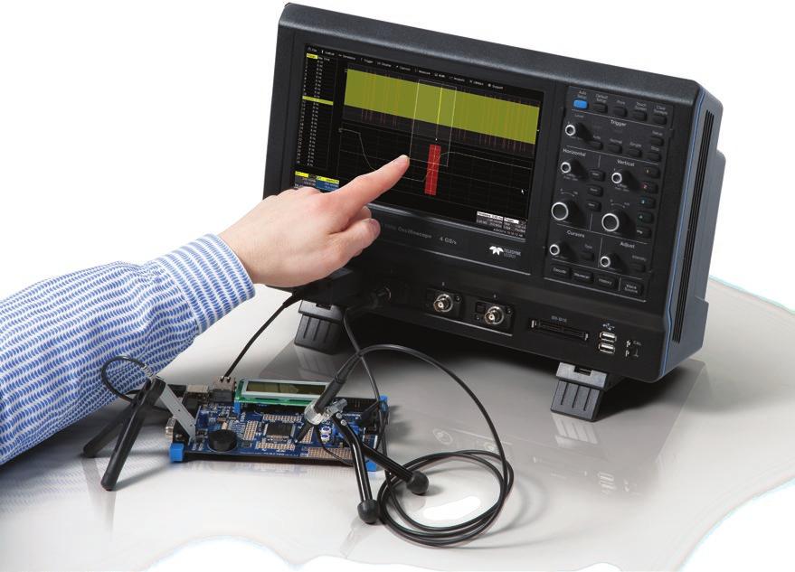 MAUI A NEW WAVE OF THINKING MAUI is the most advanced oscilloscope user interface developed to put all the power and capabilities of the modern oscilloscope right at your fingertips.