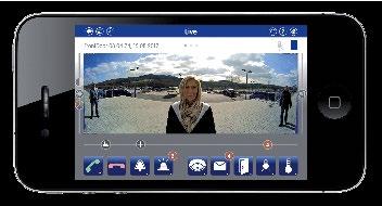 The HiRes Video Company 2.2 Portrait/Landscape Mode The App display changes and some of the buttons are no longer available if you hold your mobile device vertically (portrait).