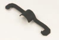 85) PROFILE SUPPORTS (see pg. 63) Finish: Plenum rated resin (black) Toolless Clip Part Description Qty./Box Wt./Box Number lbs.