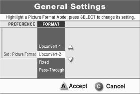 SETUP WIZARD HOW CAN I CHANGE HOW THE PICTURE LOOKS ON MY TV? Press SETTINGS twice to display the General Settings menu.