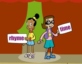 ) n Rhyming sounds don t have to be spelled the same way. (Cloud and allowed rhyme.