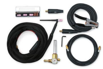 Genuine Miller Accessories Torch Kits 250 A with WP20 Water-Cooled Torch #300 185 25 ft (7.