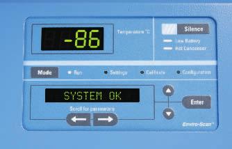 Easy to use microprocessor control Mode: Select run, settings, calibrate or configuration mode Temperature: Displays actual and sample probe (optional) temperatures Audible/Visual Alarm Low Battery