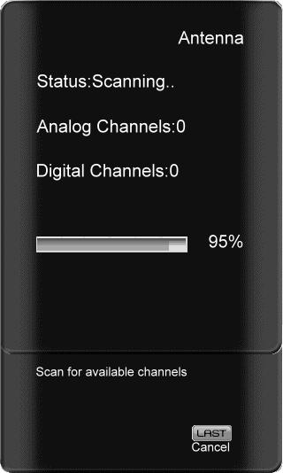 Partial Channel Search If you believe channels are missed from the auto search, you can do a partial channel search to look for channel in a certain channel range again.