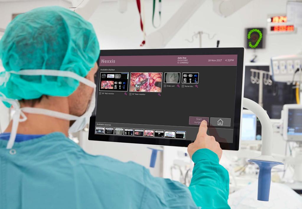 Keep your patients safe Patient safety is an important objective in the operating room. It means every system and device used in the OR must be approved for medical use.