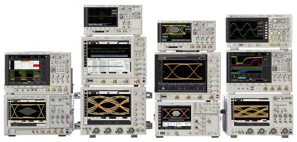 09 Keysight Oscilloscope Display Quality Impacts Ability to View Subtle Signal Details - Application Note InfiniiVision oscilloscopes are available in a variety of form factors ranging from the 1U