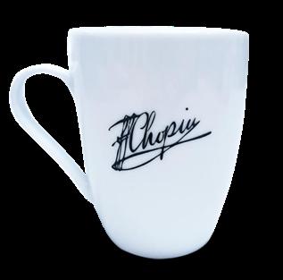 40200084 Mouse Pad with Chopin s facsimile PWM 40200064 Mug with Chopin s autograph