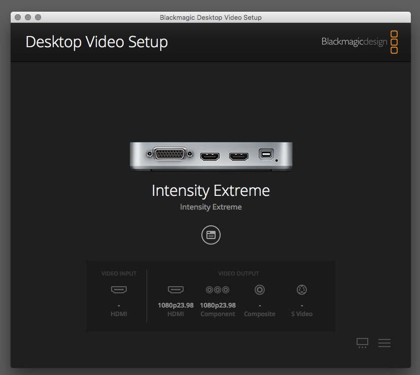 You may have to select the output video