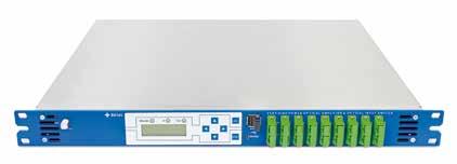 RF Video Overlay Network Management For monitoring, control and configuration of the active equipment the new Network Element Controller (NECxE-E) integrated in optical