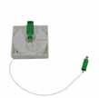 indoor/outdoor optical cable provide the link with the outdoor termination box.