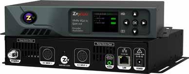 HD Digital MPEG2 Encoder / QAM Modulator YPrPb VGA In QAM Out series Get Going Guide ZvPro 600 Series is a one or two-channel Component or VGA-to-QAM MPEG 2 Encoder/