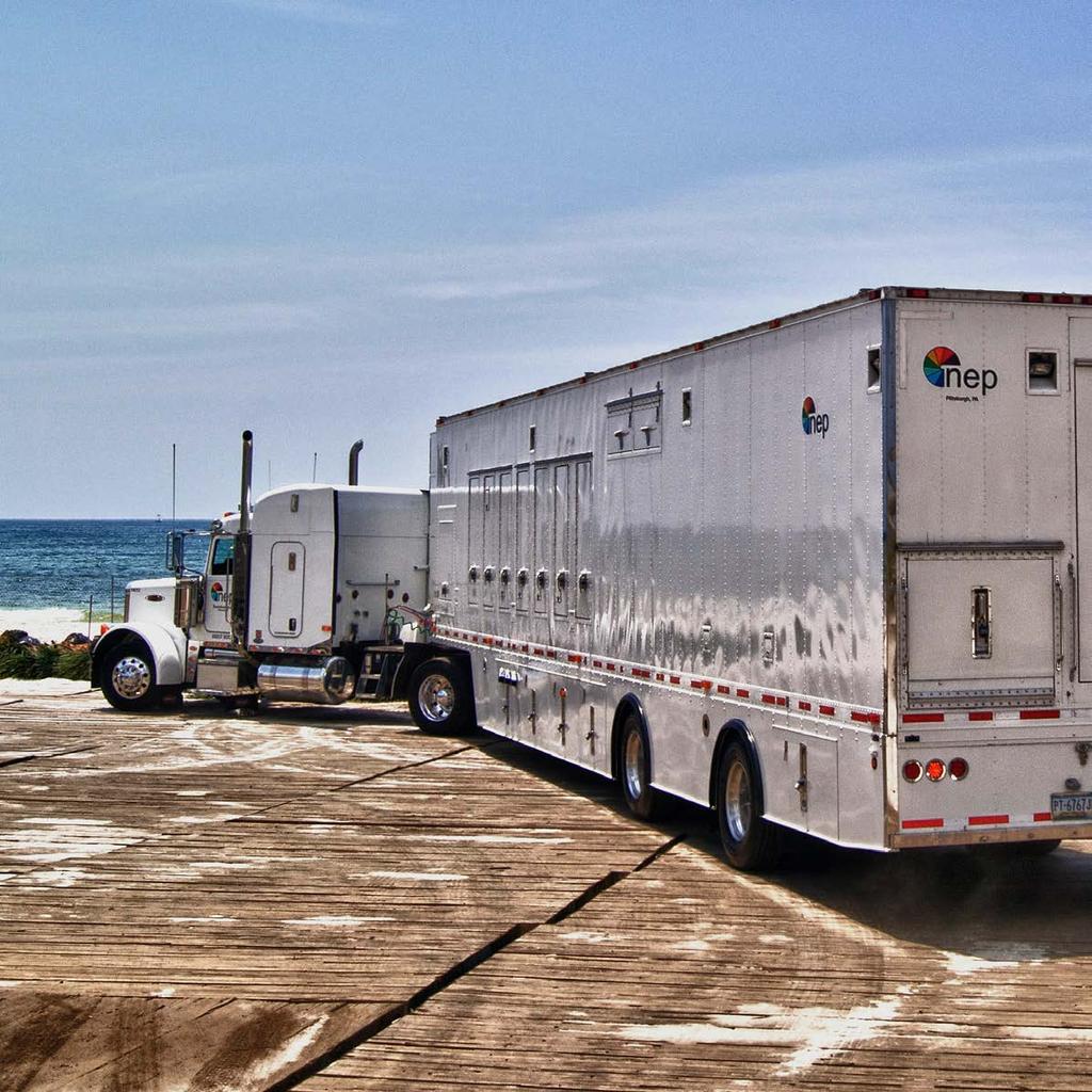 NEP USA Serving the whole of the American continent, NEP USA OB van capture live action, no matter where it happen.
