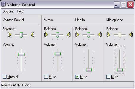 Open the Sound and Audio Device Properties in your Control Panel.