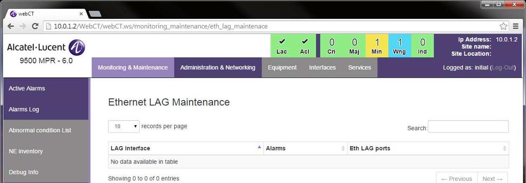 Monitoring & Maintenance: Ethernet LAG Maintenance - ADMINISTRATION & NETWORKING All the