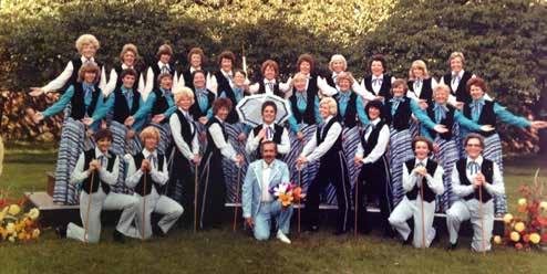 OF BRITISH BARBERSHOP SINGERS Maggie Hobday shares her 40 years i barbershop Day that chaged LADIES ASSOCIATION 1976-2016 my life for good.
