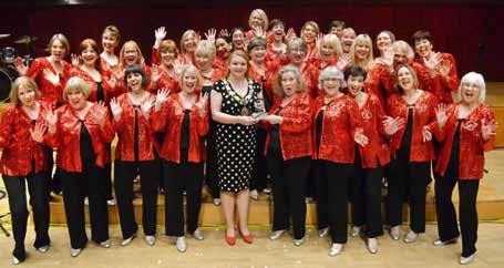 A barstormig performace Not oly is LABBS 40 this year but as a foudig Chorus, so are the Barberettes ad we ve had quite a start to our celebratios!