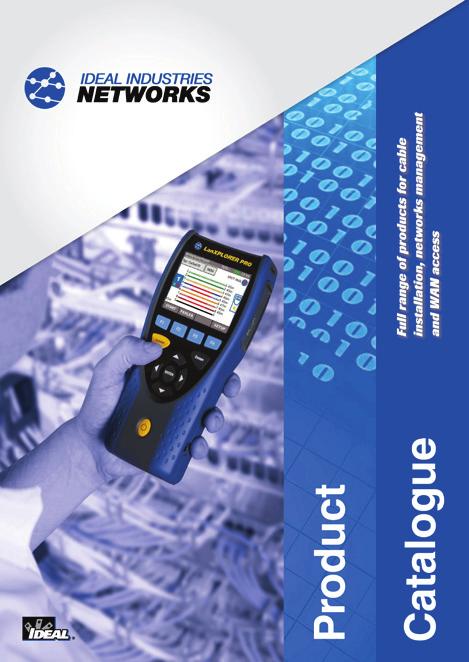 The range includes copper cable testers, Cat 5 to Cat7A cable certifiers, OTDRs, GbE testers, xdsl testers, network troubleshooting tools and more.