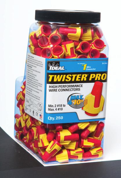 Twister PRO Twister 3 WeatherProof 4 In-Sure Push-In 5
