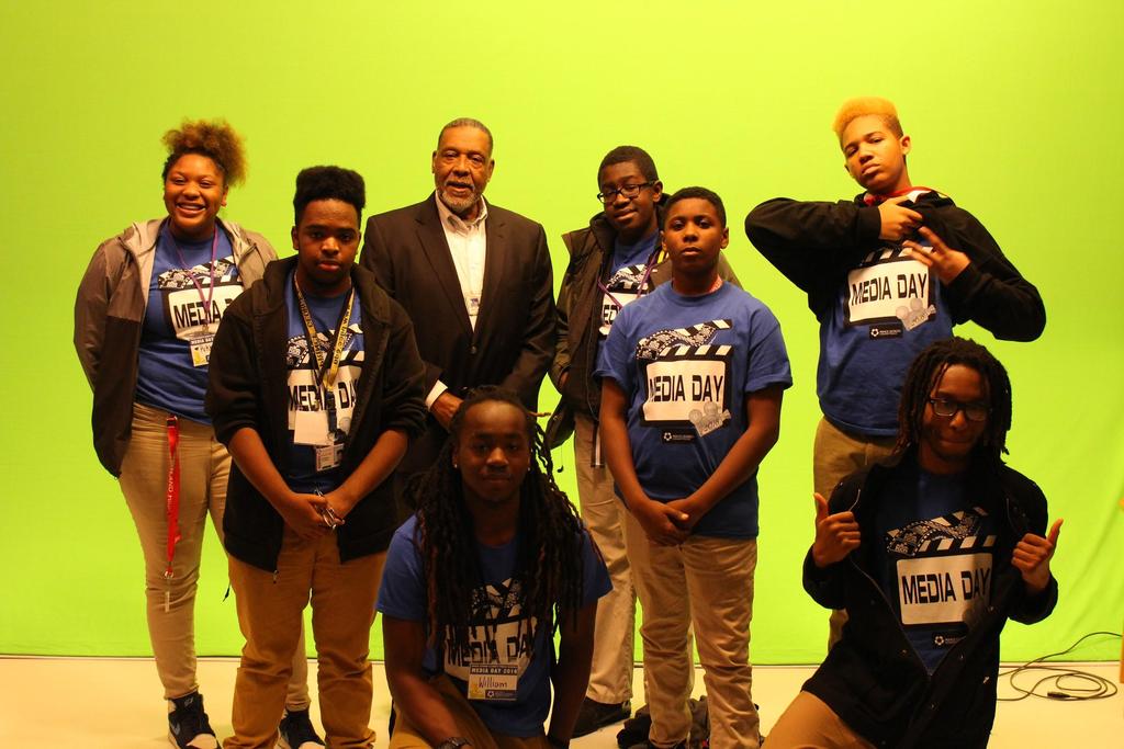 This past November, CVPA TV Productions celebrated the Annual Media Day event for the Prince Georges County School s Arts Integration Program.