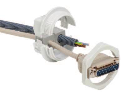 Advantages Insertion of pre-terminated cables Warranty of pre-terminated cables remains Retrofitting and maintenance can be carried out easily and quickly High packing density, wide variety Suitable