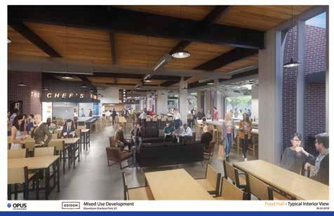 With plenty of Our food hall will offer a dining experience featuring seven chefs