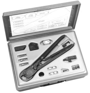 RF Connectors pplication Tooling Hand Tools MP CERTI-CRIMP Hand Tools are our top-of-the-line crimping tools featuring the original ratcheted crimp control.