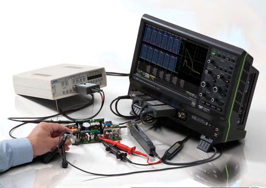 power and harmonics tests to IEC 61000-3-2 Power Analyzer Automates Switching Device Loss Measurements Quickly measure and analyze the operating characteristics of power conversion devices and