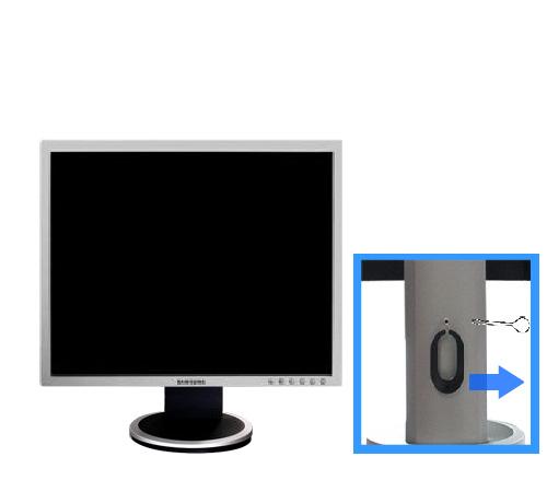 A.Stand Stopper The Auto Ratation may not be supported depend on the monitor model.