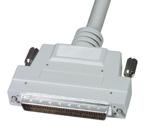 18 SCSI Products > SCSI-5, SCSI-3 and LSZH Cable Assemblies Codes for SCSI Connector Ends A 1.27 C 1.83 E 2.565 B.8mm Male 1.39 D 2.11 HPDB68 Male F CN50 Male 2.