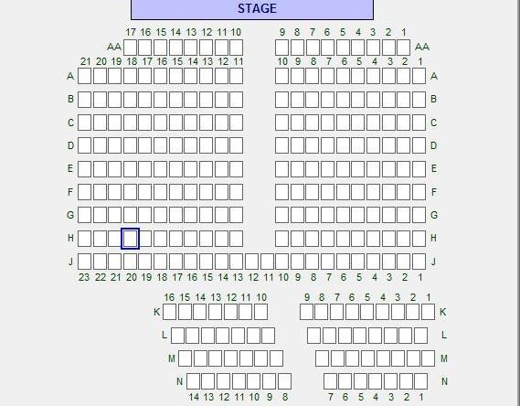 Where to sit The Vanbrugh This Is My Musical takes place at The Vanbrugh Theatre