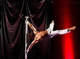 Our entertainment includes disciplines such as: Aerial Silk Human Balloon Act Chinese Pole