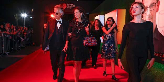 ANDREA BOCELLI Kiwi events were part of a remarkable event in Dubai.