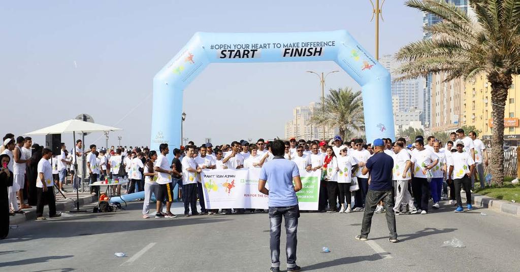 AJMAN PAINT RUN 2017 FULL EVENT A TO Z Gathering all the happiness, fun, and compassion
