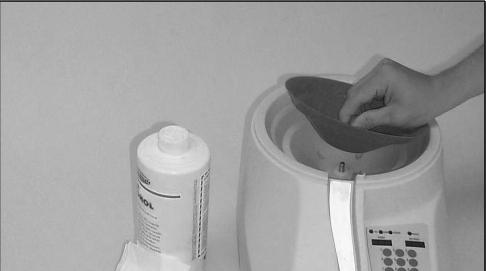 6. Cleaning and Maintenance In order to avoid errors in pill counting, problems with pills sliding on surfaces or contamination of pills being counted, the Pill Counter must be cleaned and maintained