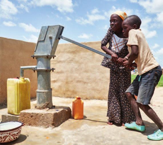 de inestabilidade provocada por Boko Haram e á xa existente crise de desprazados por mor das secas, UNICEF está a realizar un esforzo especial por dotar de auga, hixiene e saneamento os campamentos