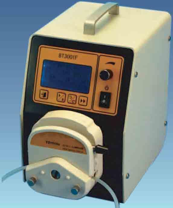 16 ut/rnln Back suction function: In dispensing mode, the pump runs reversely after stopping to prevent the liquid from dripping Operating mode: Membrane keypad & rotary coded switch control: The