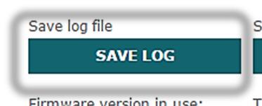 View system log It is possible to save log files for viewing headend actions. 1.