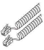 TELEPHONE ACCESSORIES CONT D MODULAR EXTENSIONS 41-1230 C 25 Ivory modular extension