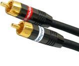 X3A audio cables utilize 100% oxygen-free copper solid conductor construction with dual balanced twisted conductors and a shield which enhances audio response.