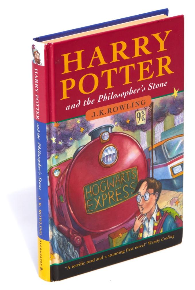 20 YEARS AFTER THE BOOK WAS FIRST PUBLISHED A RARE HARRY POTTER FIRST EDITION WILL BE OFFERED AT BLOOMSBURY AUCTIONS 1pm, 20th July 2017 24 Maddox Street, London W1S 1PP Front and back cover of Harry
