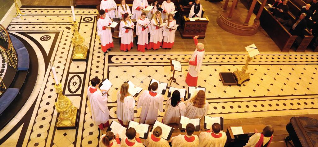 ABOUT THE SINGERS ABOUT TRINITY LABAN Members of the Choir are drawn mainly from the Conservatoire, including a number of Choral Scholars (two sponsored by the Dame Susan Morden Charitable Trust).